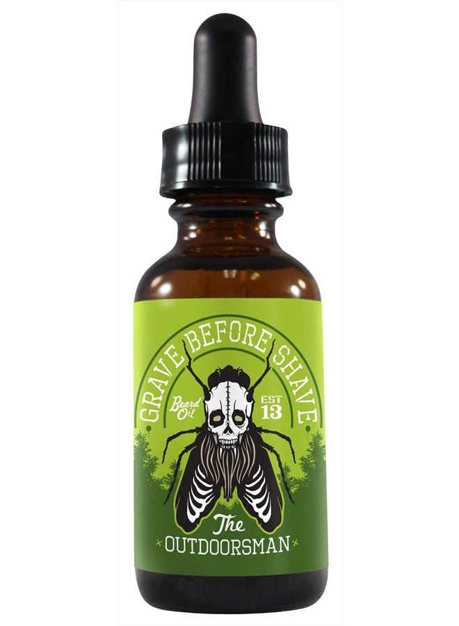 GRAVE BEFORE SHAVE ™ Beard Oil The Outdoorsman Blend - Image 1