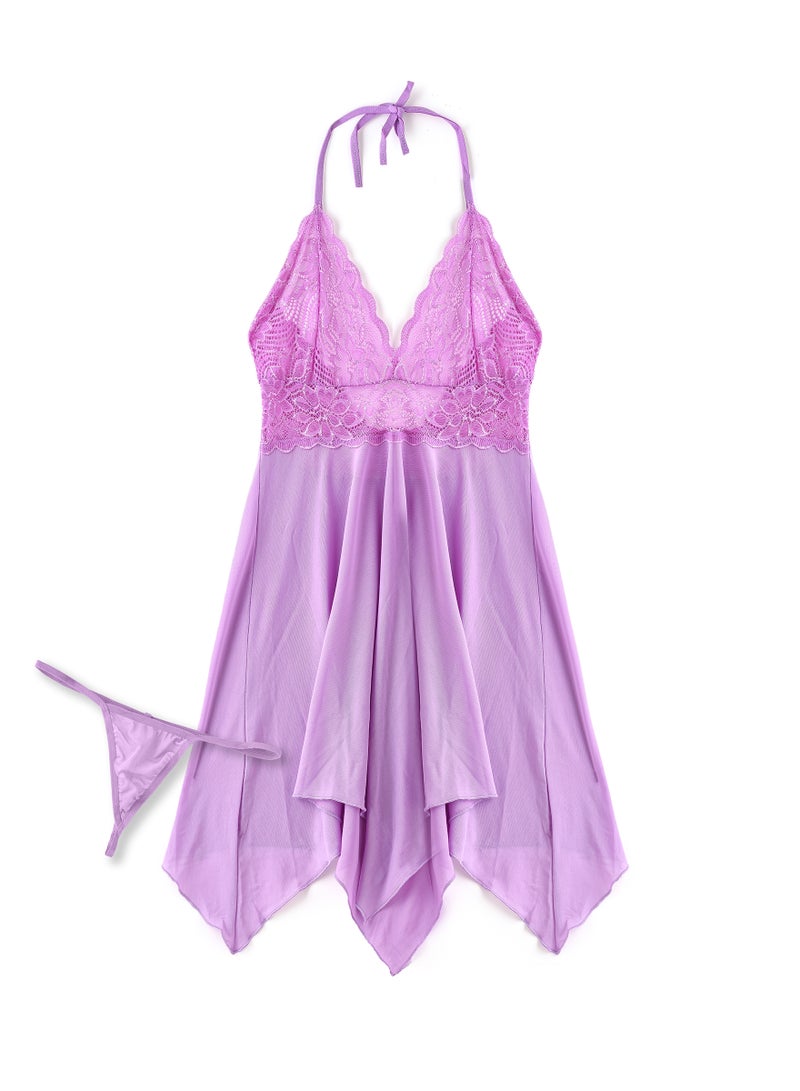 Lacy Dreams BABY DOLL DRESS WITH PANTY  - Image 1