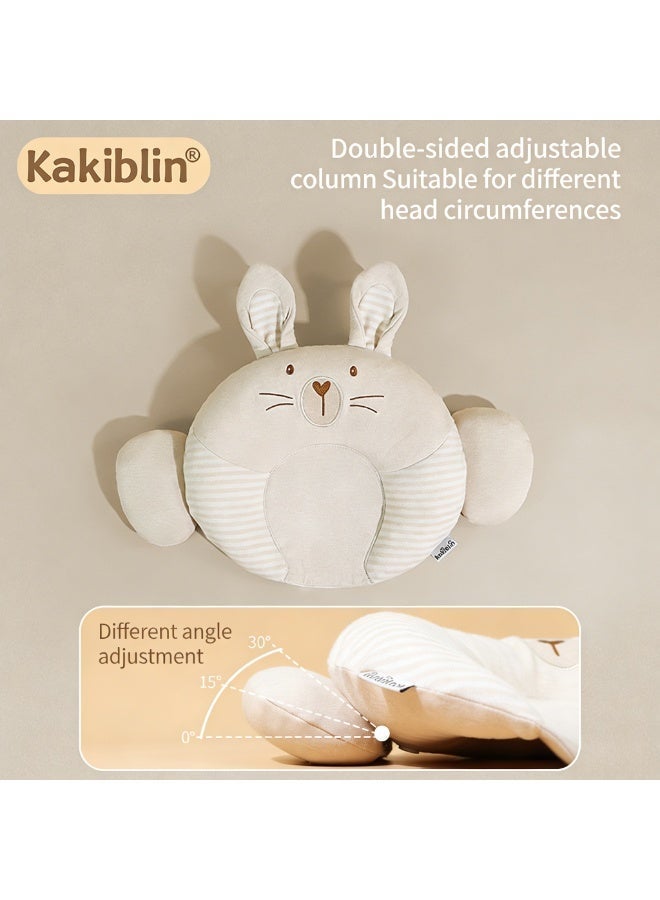 Baby Head Shaping Pillow U-Shaped, 0-12 Months Infant Travel Neck Support Pillow for Flat Head Prevention, Latex Filled with Soft Cotton Cover – Portable Cushion for Car Seat, Stroller, Airplane, Bassinet – Newborn Gift - Image 2