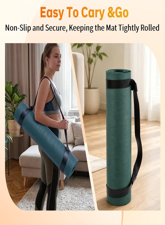 OGNWFUNK Yoga Mat Strap Compatible with Gaiam, Adjustable Easy-Cinch Yoga Mat Sling for Hands-Free Carrying, Secure Yoga Mat Carrier Strap for Gym, Pilates, Travel & Daily Practice, No Mat Included - Image 2