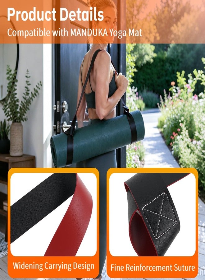 OGNWFUNK Yoga Mat Strap Compatible with Gaiam, Adjustable Easy-Cinch Yoga Mat Sling for Hands-Free Carrying, Secure Yoga Mat Carrier Strap for Gym, Pilates, Travel & Daily Practice, No Mat Included - Image 3