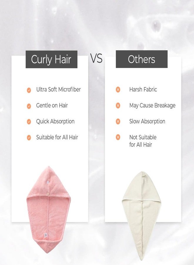 PROLIXR Microfiber Hair Towel Wrap (Pink & Blue Combo) | Quick Drying | Frizz-Free Hair | Super Absorbent | Gentle on Hair and Skin Hair Types | Microfibre Towel | Created by Savio John Pereira - Image 5