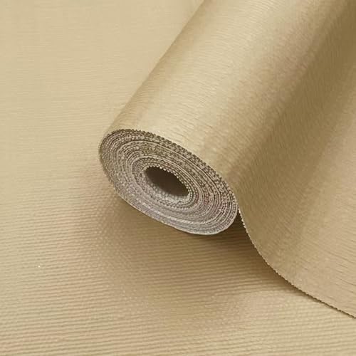 TheBaDaz Drawer Liner and Shelf Liner for Kitchen Cabinet Liner Non-Adhesive Non-Slip Shelf Paper, Thick Strong Grip Waterproof Easy to Clean for Shelves, Cupboard, Desks, Khaki, 12 in x 10 FT - Image 1