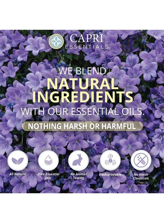 Capri Essentials White Lavender Natural Hand Soap – Liquid Hand Soap with Essential Oils – Plant-Based Liquid Soap – Chemical-Free Hand Wash Soap – Relaxing Natural Soap for Men & Women (16 oz) - Image 2