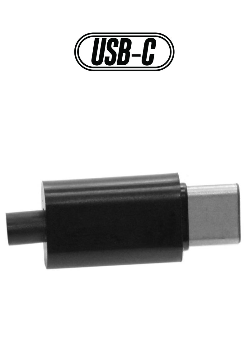 Chenyang - CY DIY 24pin USB 3.1 Type C USB-C Male SMT Type Plug Connector with Black Housing Cover 5pcs - Image 1