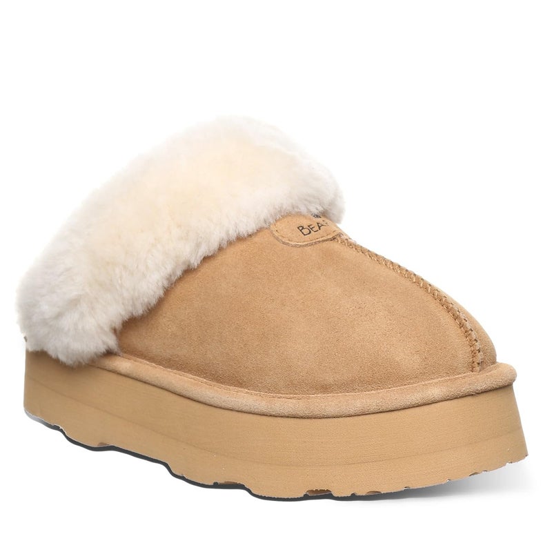 BEARPAW Women's Retro Loki Iced Coffee Solid Size 10 | Soft Lightweight Indoor & Outdoor Slippers | Comfortable Footwear for Women - Image 3