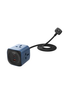 LDNIO 6 in 1 Power Socket Adapter Desktop Charger with 65W USB-C charging port  - Image 5
