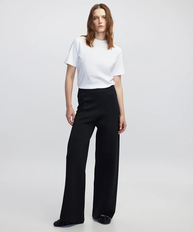 Ipekyol Wide-Leg Knit Trousers