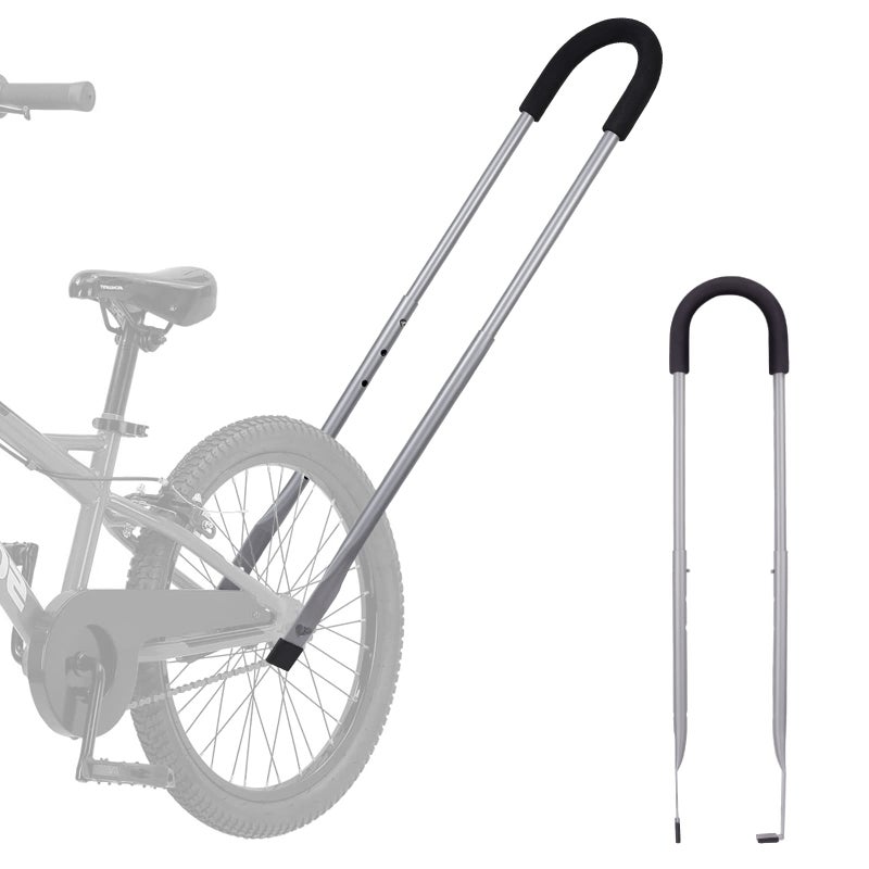 MOLI DEE Children Cycling Bike Safety Trainer Handle Balance Push Bar (Gray-1) - Image 1