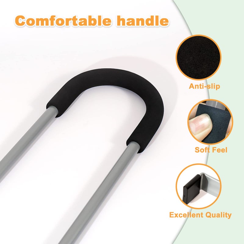 MOLI DEE Children Cycling Bike Safety Trainer Handle Balance Push Bar (Gray-1) - Image 5