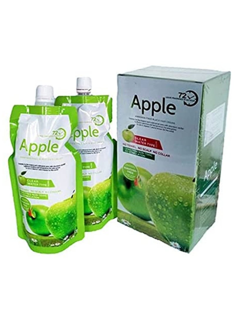 BLOOMING TIME APPLE HAIR DYE BLACK COLOR 500ML - Image 1