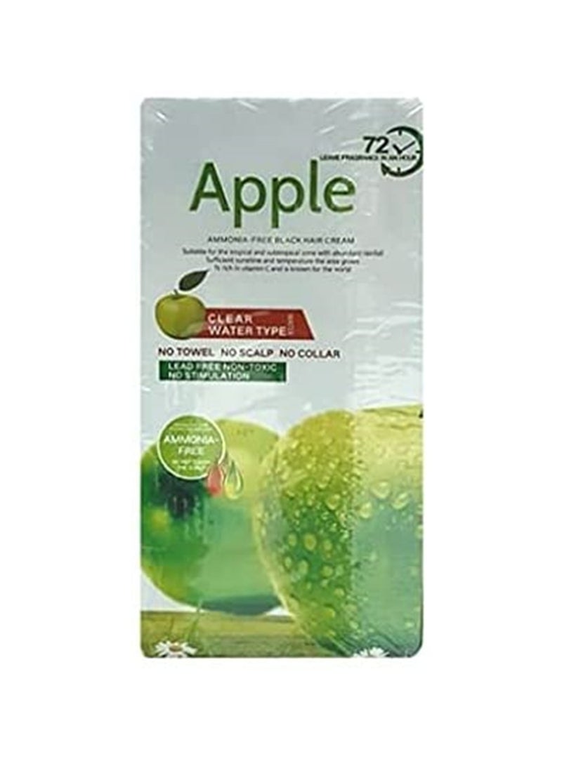 BLOOMING TIME APPLE HAIR DYE BLACK COLOR 500ML - Image 2