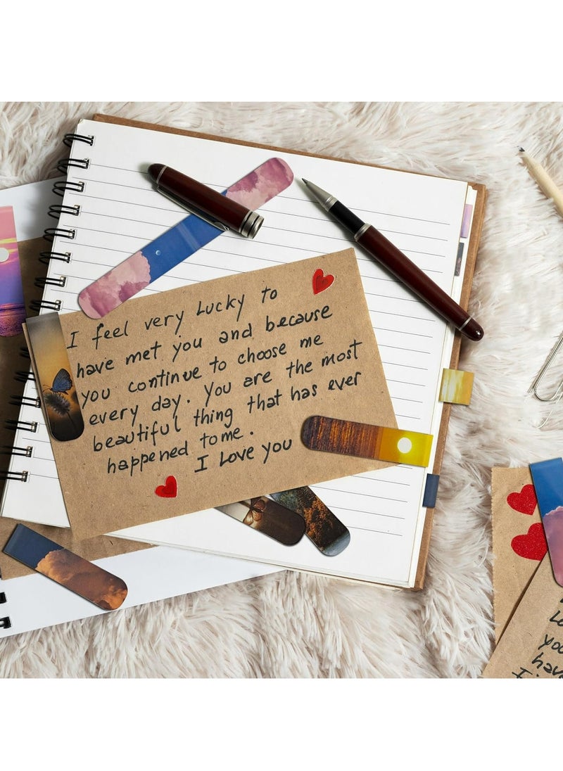 Oasisgalore 12PCS Book Markers，Bookmarks Clips Book Marks for Students Teachers Reading  - Image 3