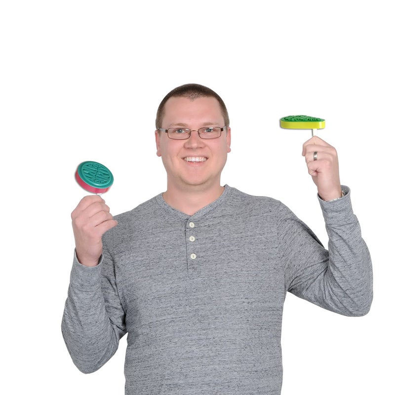 Beistle Pkgd Racket Raise 'N Noisemakers (asstd colors) (4/Pkg), OIL PASTEL - Image 2