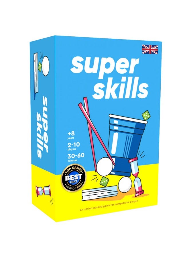 The World Game Super Skills - Action Game for Competitive People - Beat Your Friends at 120 Challenges - Fun Group Activity for Family Night or Party with Kids, Teen - Image 1
