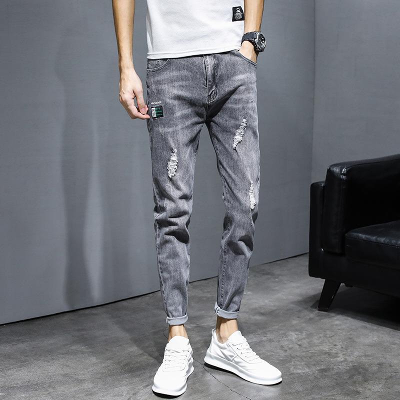 Unisex Classic Denim Jeans Loose Fit Daily Outdoor Wear - Image 3
