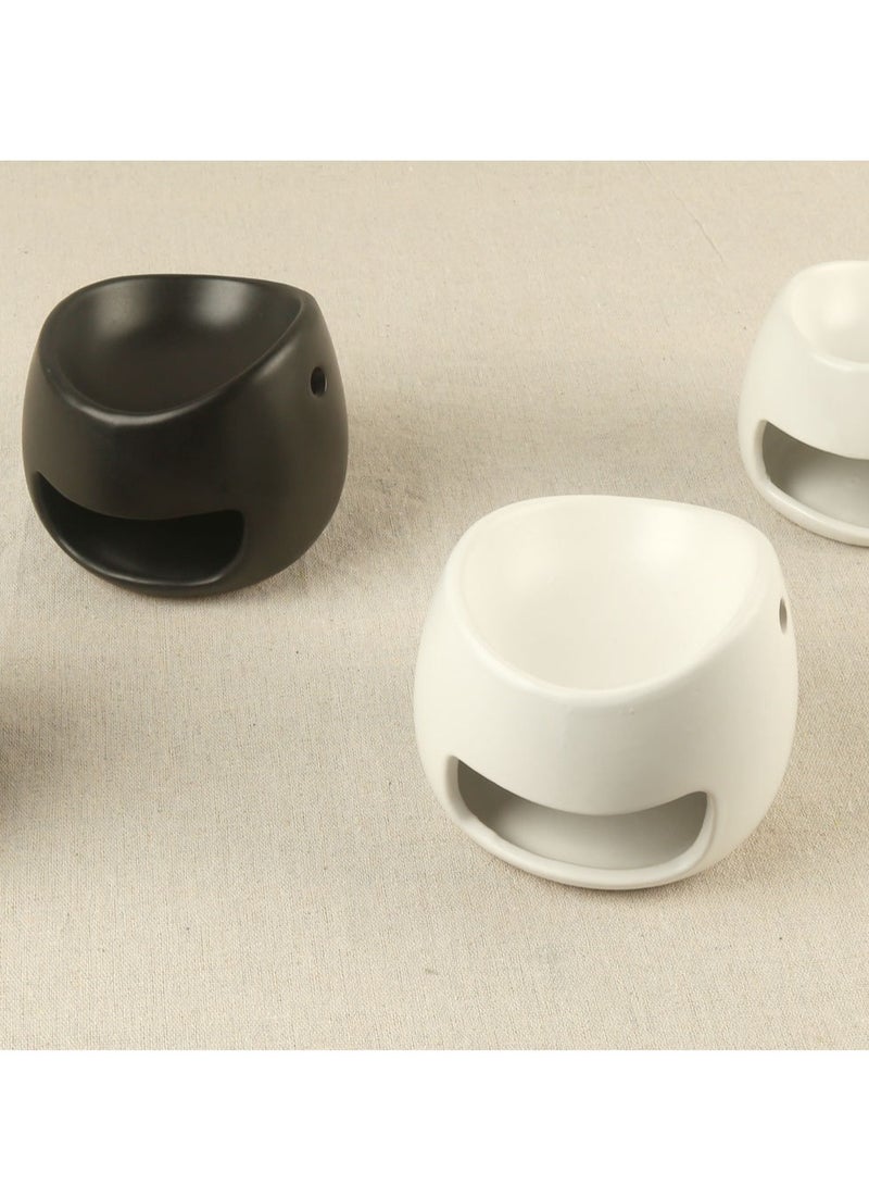 Essential Oil Candle Warmers Ceramic Tealight Holder Aroma Oil Burner Womdee Oil Burner Aromatherapy Oil Warmer Home Bedroom Decoration  - Image 4