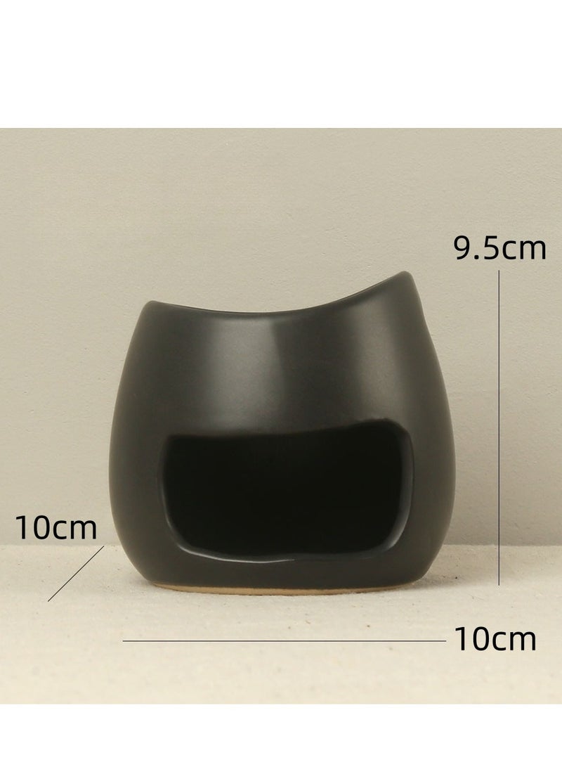 Essential Oil Candle Warmers Ceramic Tealight Holder Aroma Oil Burner Womdee Oil Burner Aromatherapy Oil Warmer Home Bedroom Decoration  - Image 3