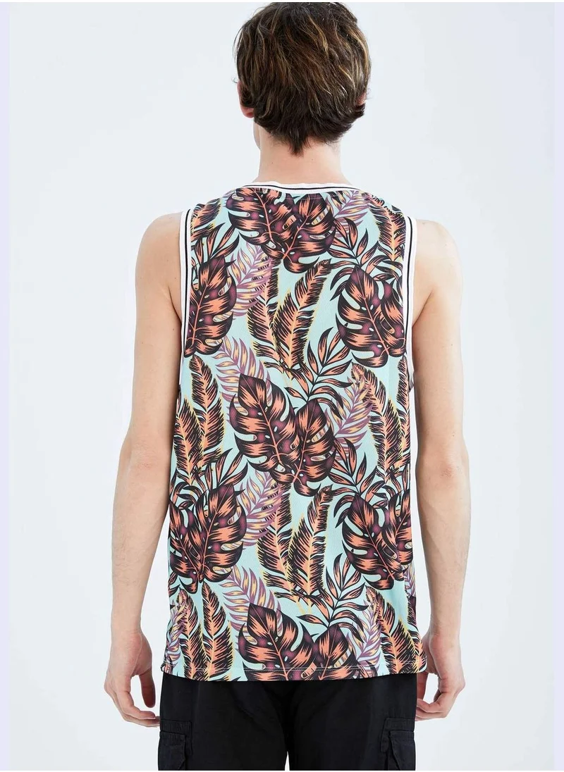 DeFacto Slim Fit Printed Vest