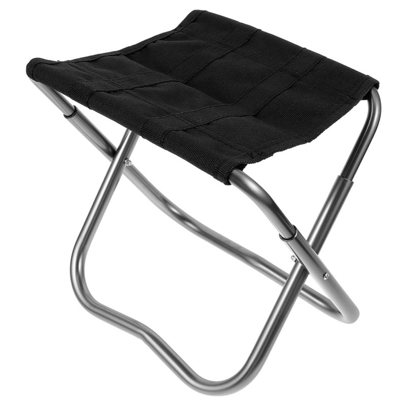 Compact Folding Stool Portable Lightweight Camp Chair for Outdoor Fishing Hiking - Image 2