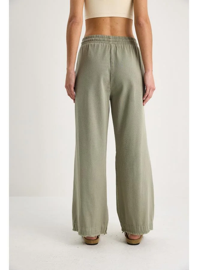 جينجر Pullon Straight Fit Pants