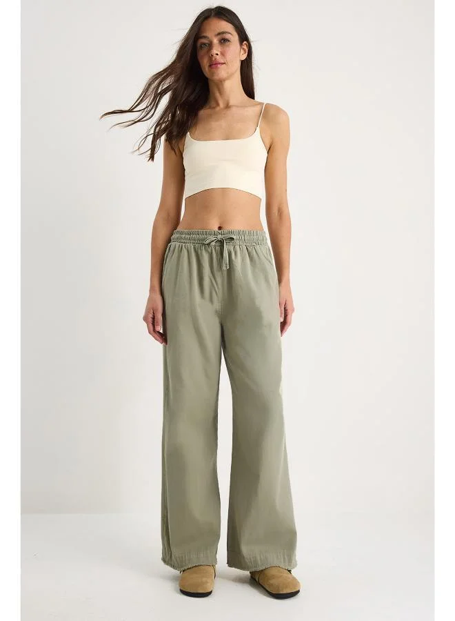 Ginger  Pullon Straight Fit Pants for Women | Best Price UAE