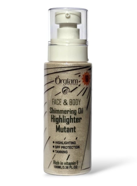 Mutant Shimmering Oil Highlighter (NATURAL) (vitamin E Rich)