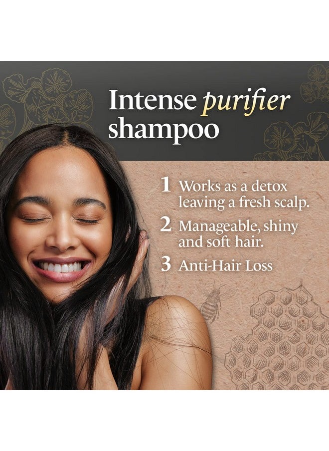 Tio Nacho - Io Nacho Shampoo Purifying With Royal Jelly Infused With Botanical Stem Cells For Intense Hair And Scalp Purification + Detoxifying Balance 14 Fluid Ounces - Image 1
