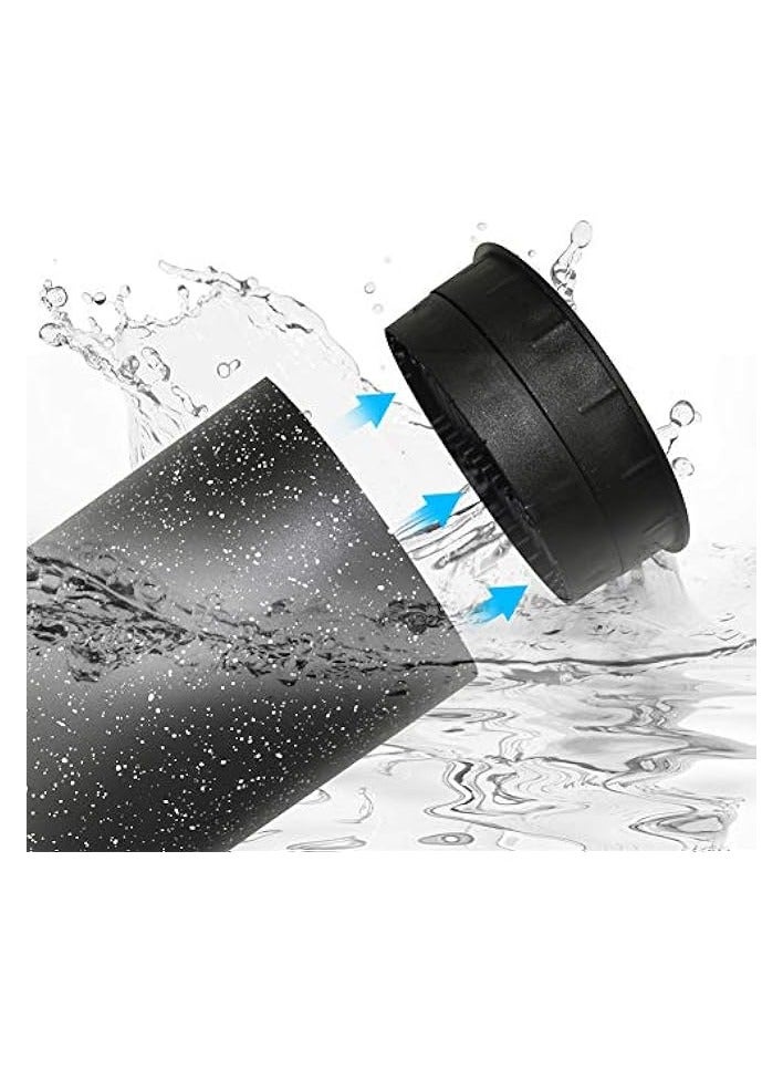 erorex Universal Freedom Knife Storage Stand, Multi-Functional Knife Block Holder, PP Resin Round Knife Holder, Unique Design Slot to Protect Blades Detachable for Easy Cleaning (Black Snowflake Dots) - Image 4