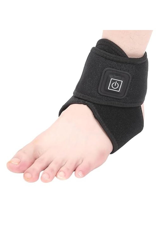 دعامة الكاحل والقدم الكهربائية الذكية – تقنية حرارية متطورة لتخفيف آلام الأوتار والمفاصل – تصميم مريح لدعم الثبات وتحسين الدورة الدموية للاستخدام اليومي. - Image 1
