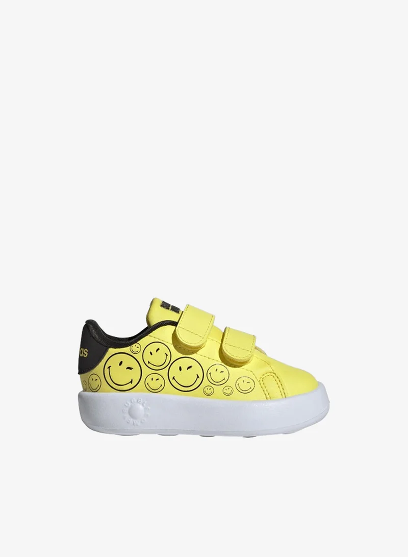 Adidas advantage smiley infant unisex shoes