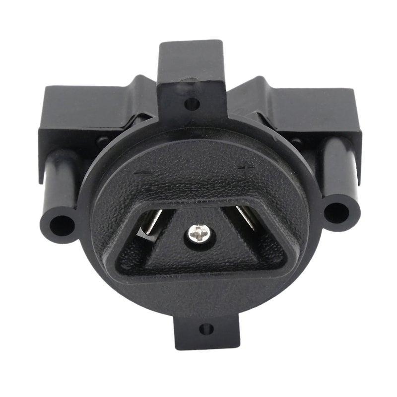 2 Prong Charger Plug Receptacle 36v For Ezgo, Yamaha, Club Car - Image 1