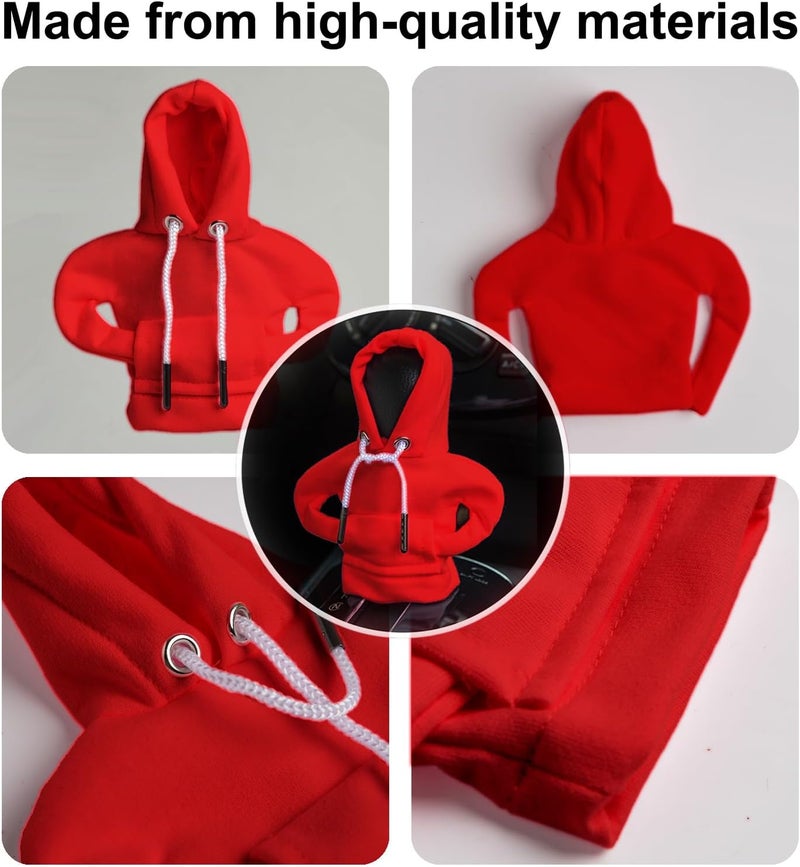 ECDREAM Red Gear Shift Hoodie Cover - Image 4