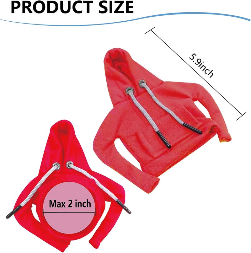 ECDREAM Red Gear Shift Hoodie Cover - Image 3