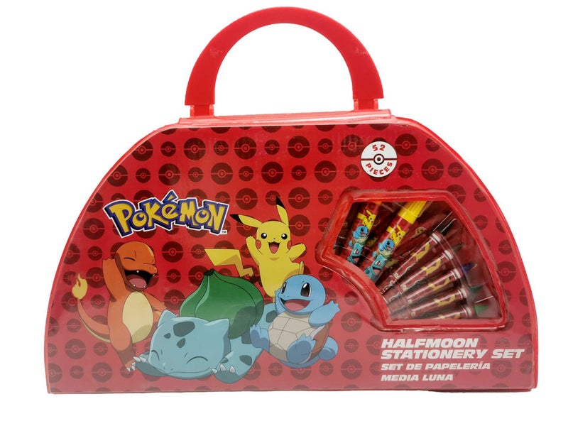 LISCIANI Pokemon 52 Pieces Art Set in Box Briefcase