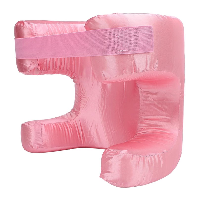 Roseate Ergonomic Face Pillow Soft Memory Foam Padding for Back Sleep and Relaxing Rest - Image 5