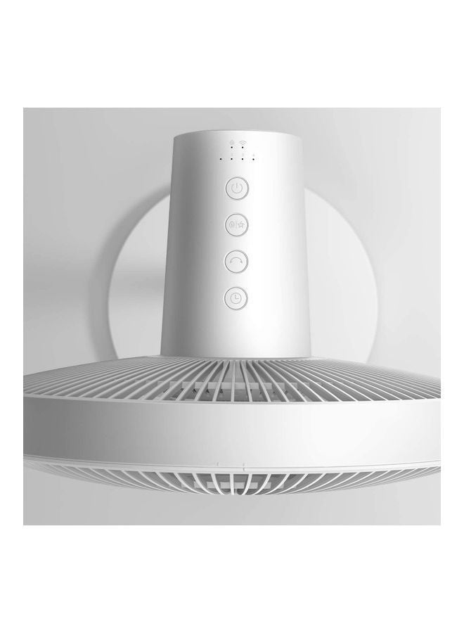 Xiaomi Mi Smart Standing Fan 2, 15W, Dual Blades, DC Motor, Voice Control, 140° Oscillation, 14m Long-Range Ventilation, 100 Speed Levels, Table & Floor Use, Ultra-Quiet 30.2dB – White 15 W BPLDS02DM White - Image 5