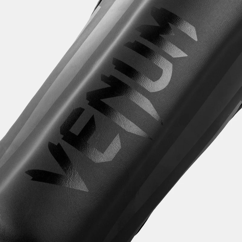 Venum Black Kids' Elite Shin Guards  | Best Price UAE