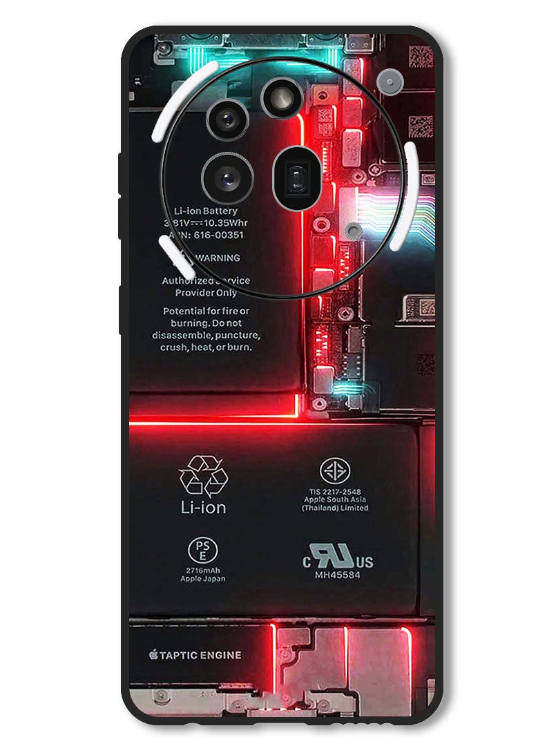 Theodor Case Compatible with Nothing Phone 3a Pro Protection Shockproof Bumper Cover Mobile Board - Image 1