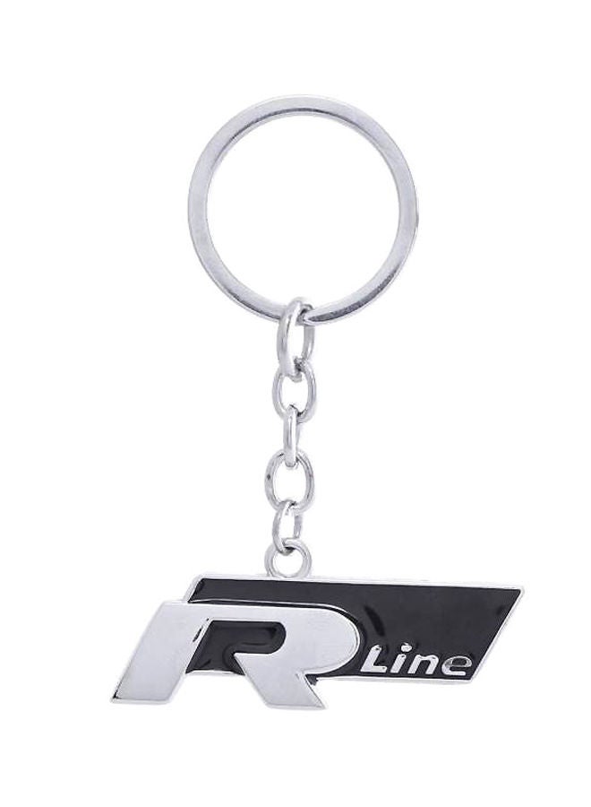 NIBEMINENT Zinc Alloy Metal Volkswagen R Line Car Key Chain