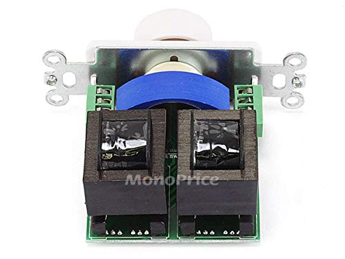 Monoprice 108241 RMS 50W Speaker Volume Controller, White - Image 2
