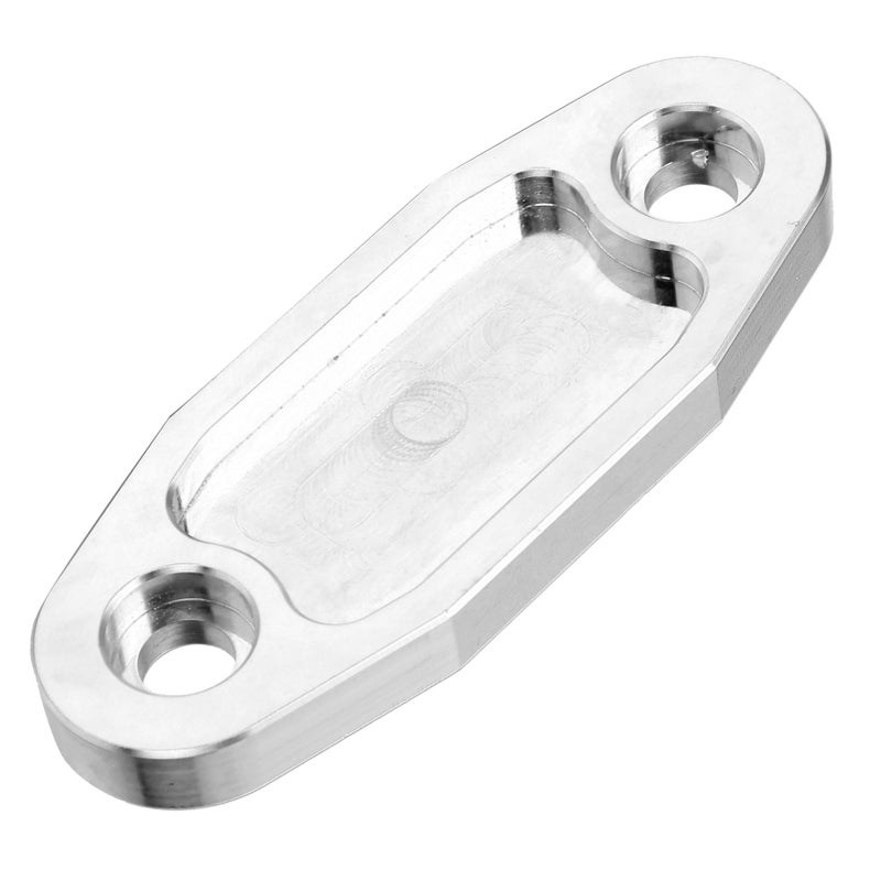Fuel Pump Block Off Plate: CNC Aluminum Silver Finish - Easy Installation, Stable Performance for Ford 351C 351M 400M Engines - Image 5