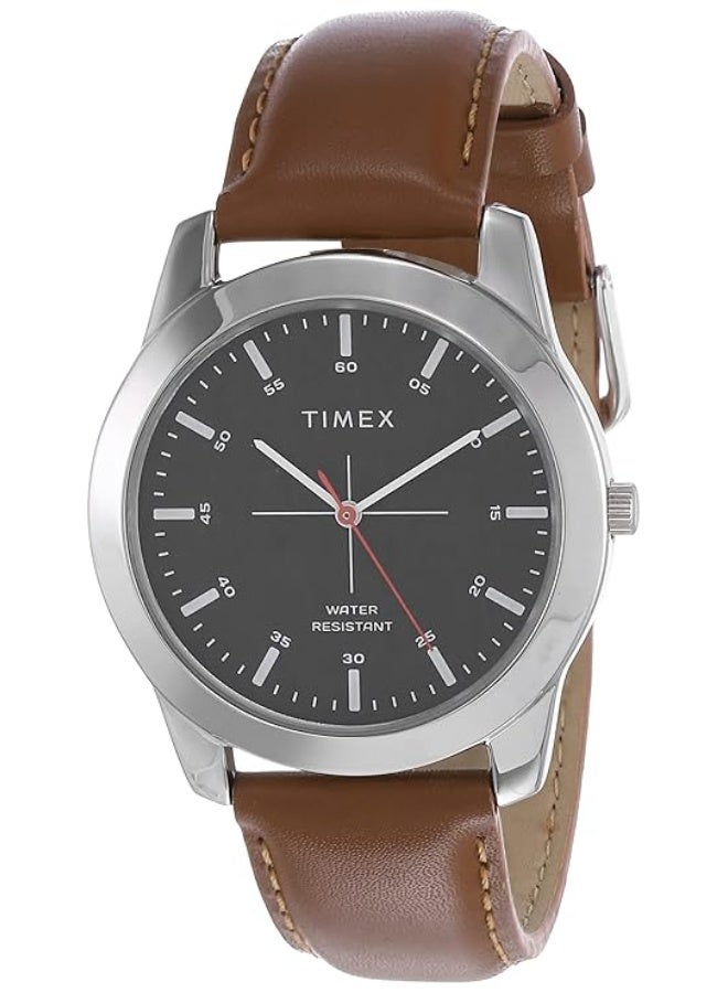 TIMEX Classics Analog Watch for Men with Round Dial & Water Resistant Man's Wrist Watches - Image 1