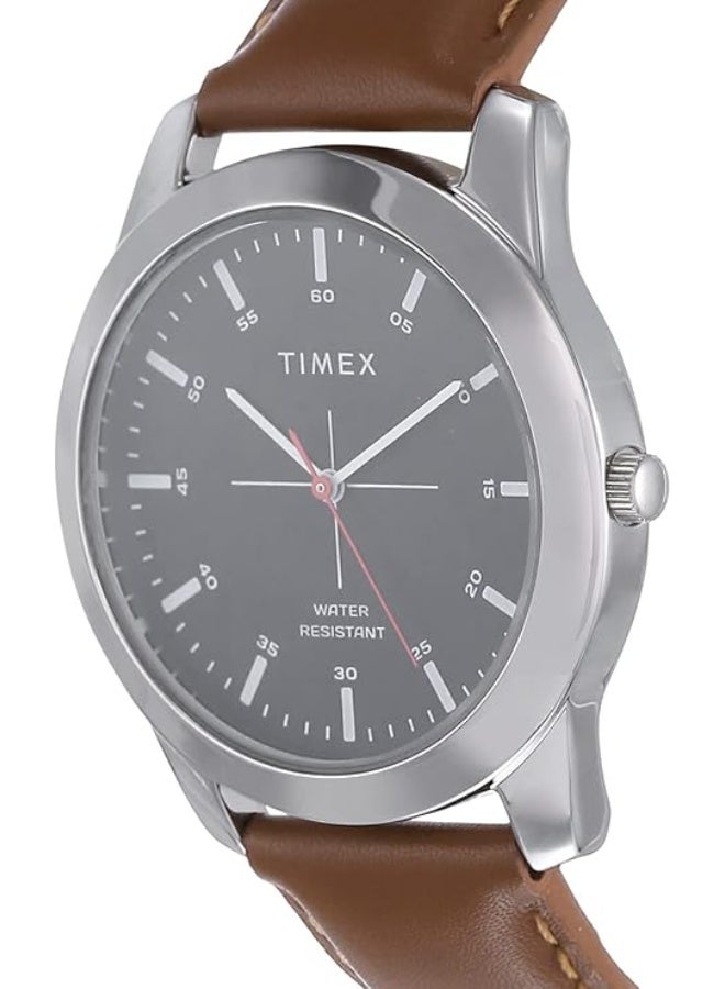 TIMEX Classics Analog Watch for Men with Round Dial & Water Resistant Man's Wrist Watches - Image 4