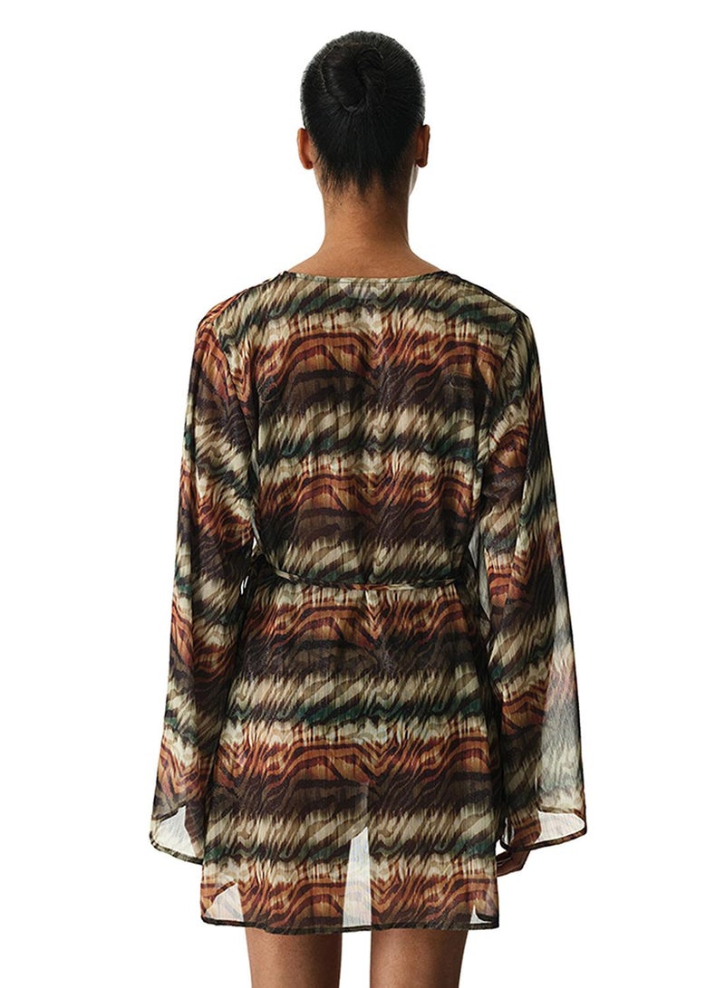 Penti Women's Quick-Dry Beach Destini Kimono - Mix - Image 3