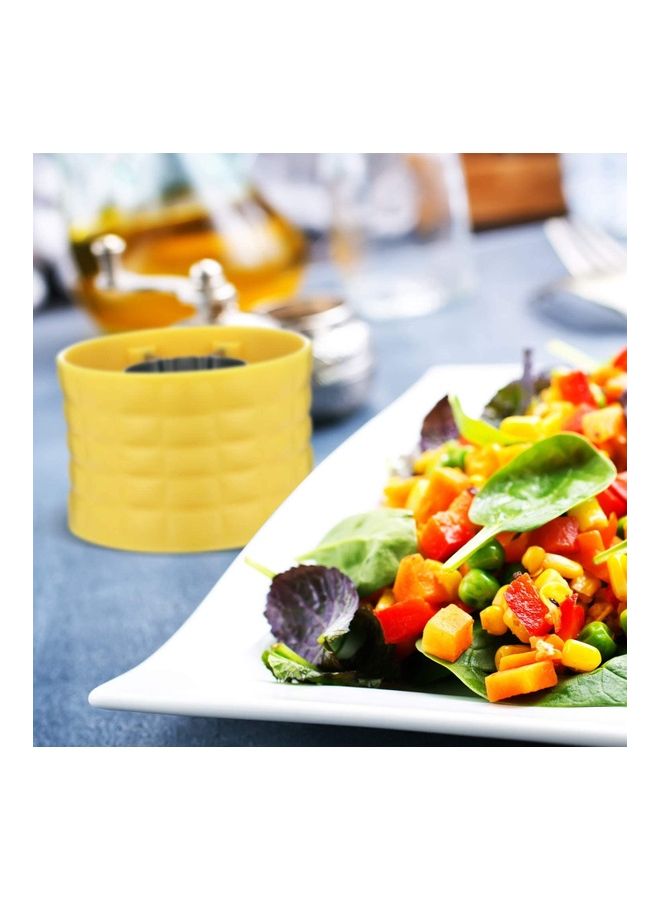 إسكدنيا أداة تقشير لنزع حبوب الذرة أصفر 7x7x5سم - Image 4