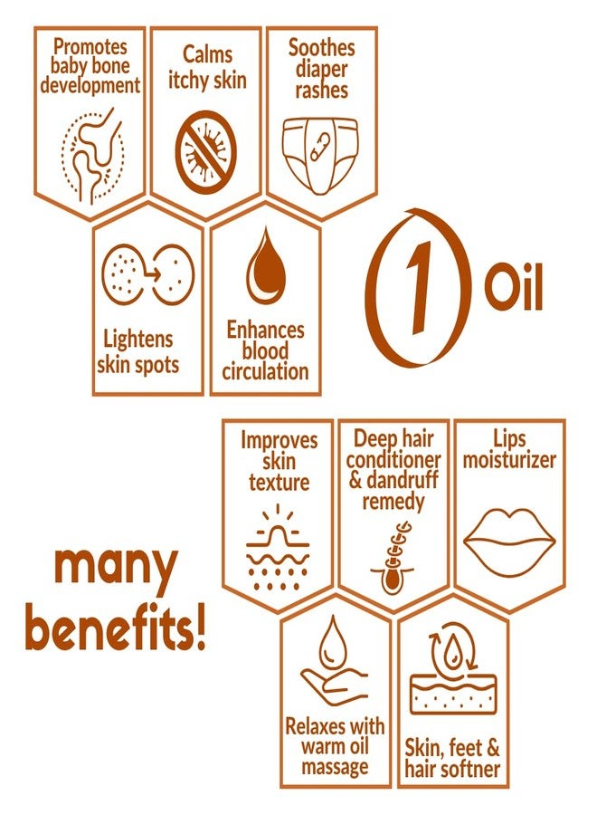 Coco Crush 100% Natural Cold Pressed Almond Oil for Babies | For Body, Face, Hair Massage | Premium Gurbandi Almonds | Pure & Gentle Baby Massage Oil | Chemical-Free & Safe for Newborns (200ML) - Image 2