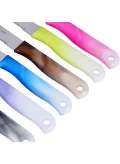 Bisbell Bisbell Stainless Steel Fruit Knives Set,Knife,12 Pieces, Multi-Colour Handles,BB3772  - Image 2