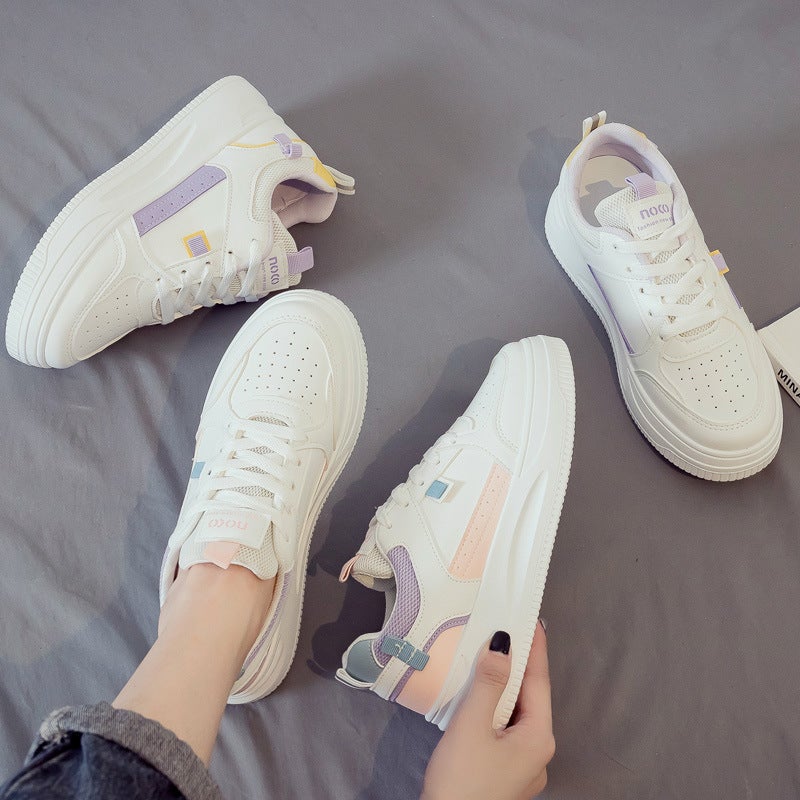 Women's Casual Mesh Lace-up Sneakers - Image 4