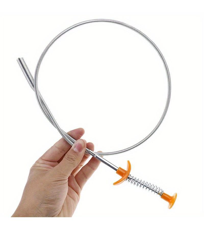 Bend Curve Grabber Spring Grip Tool 23.62inch 4 Claw Flexible Long Reach Pick Up - Image 1